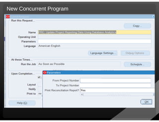 Oracle ebs projects r12.2.5 new functionality