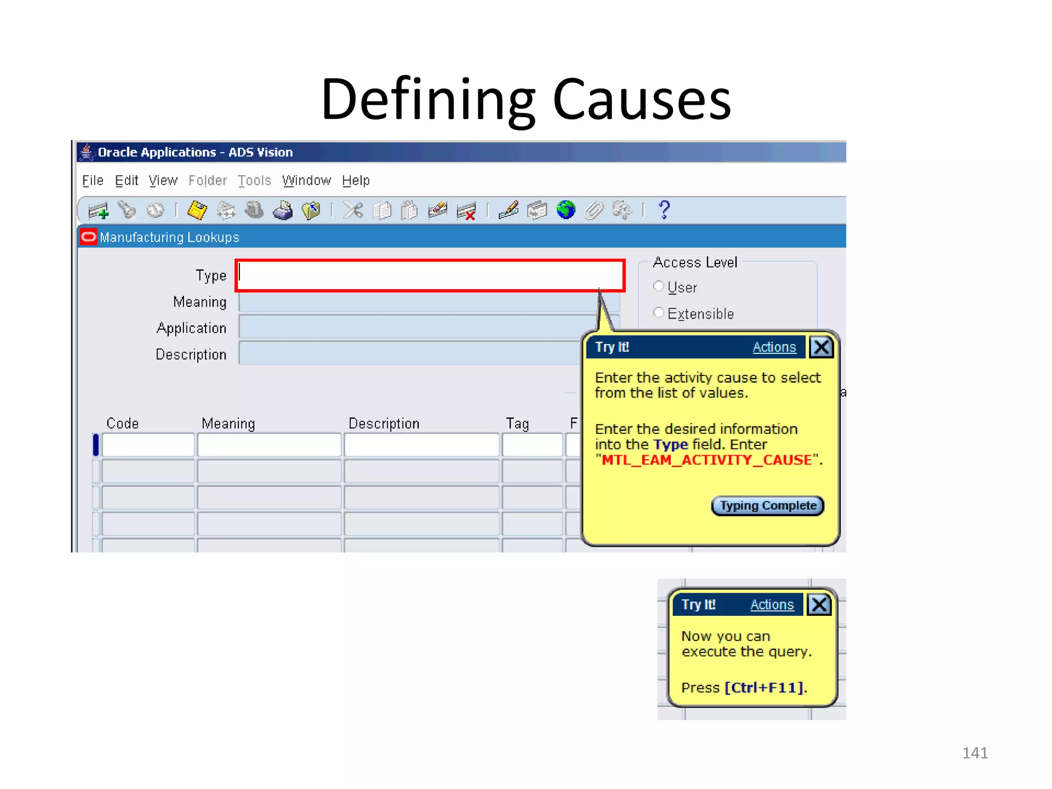 Defining Causes




                  141
 