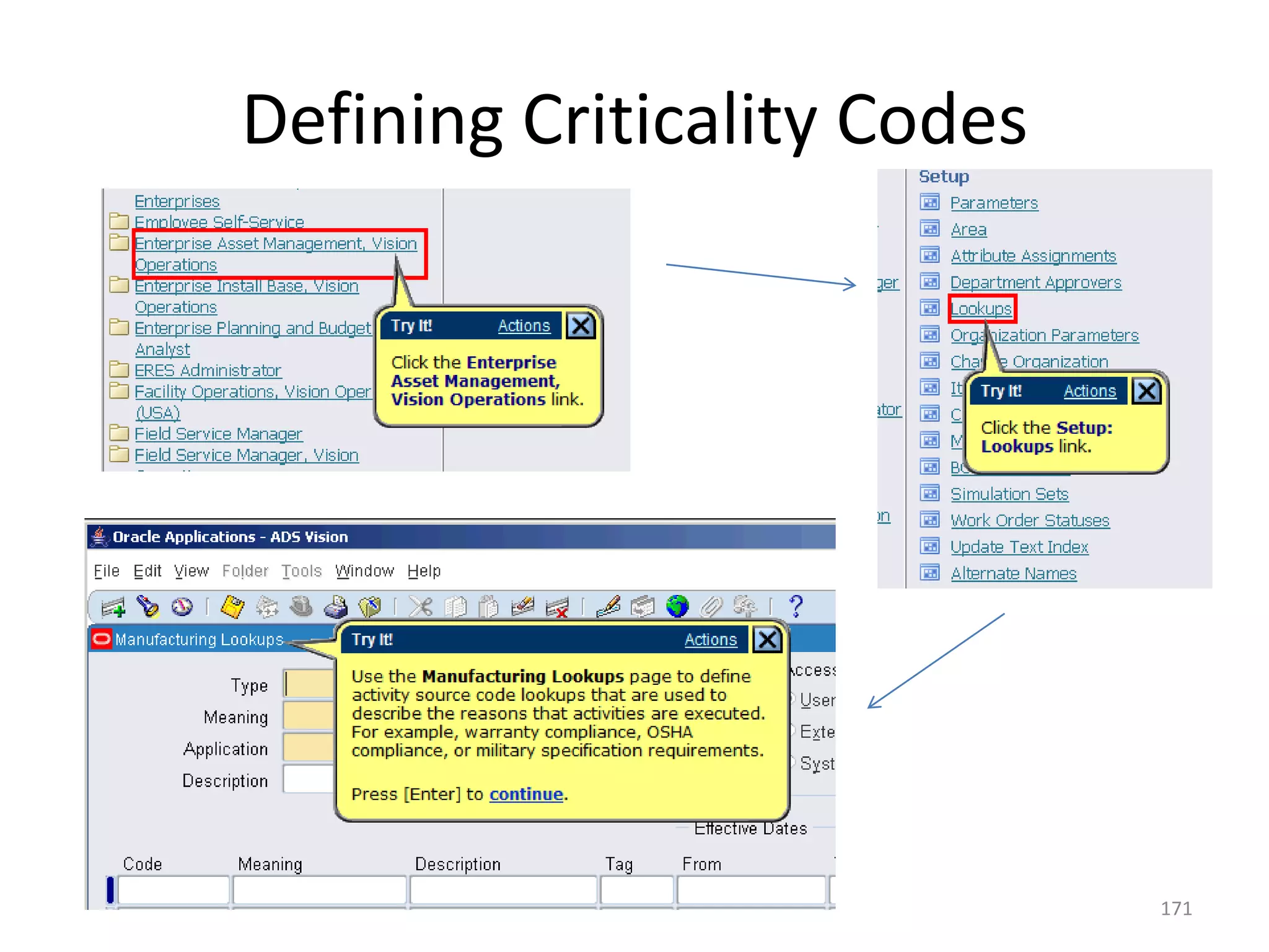 Defining Criticality Codes




                             171
 
