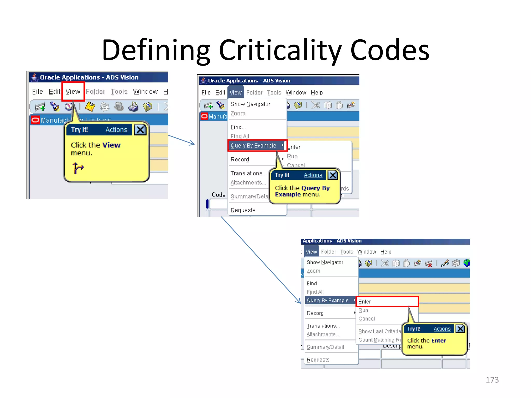 Defining Criticality Codes




                             173
 
