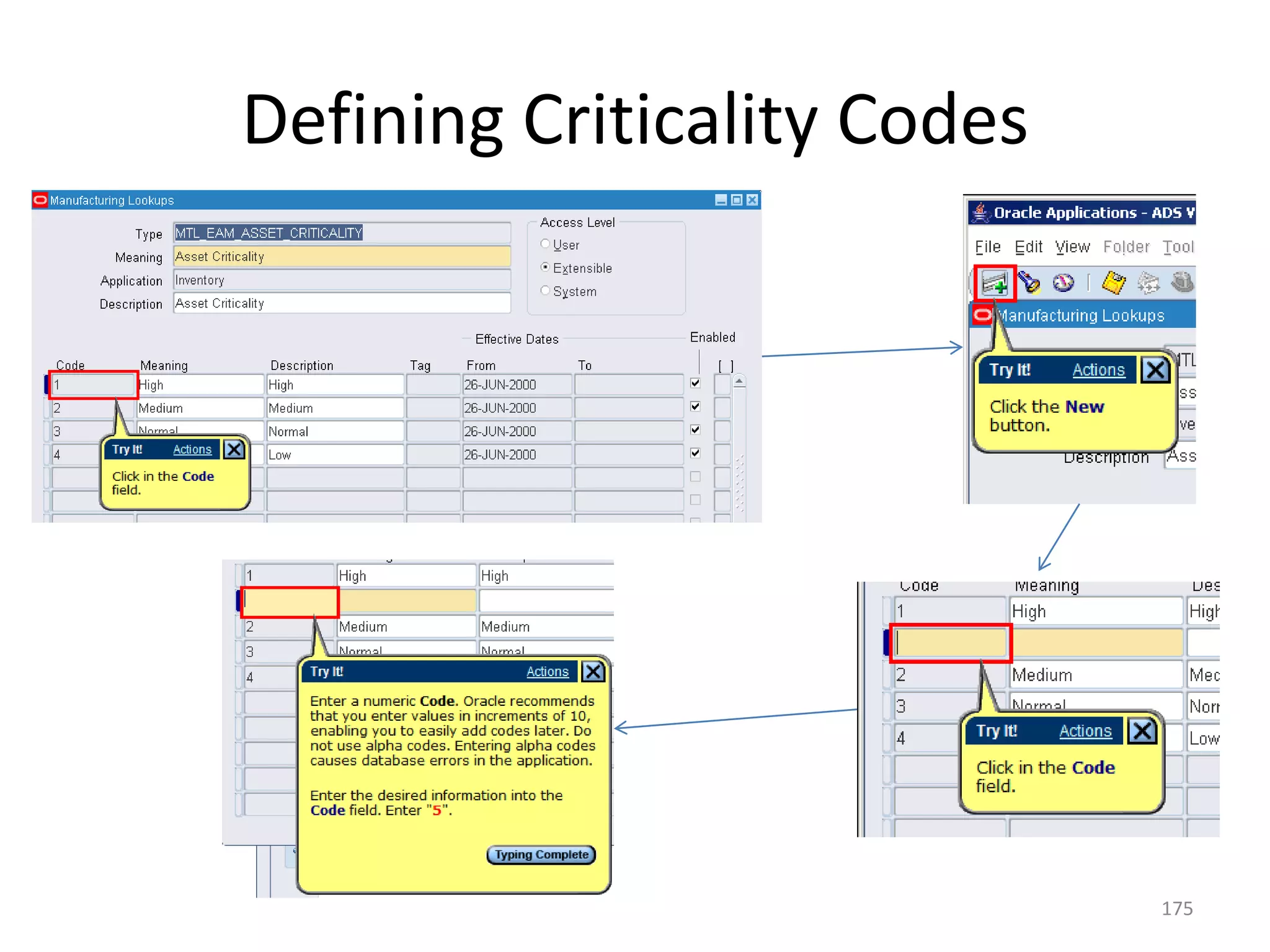 Defining Criticality Codes




                             175
 