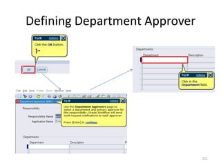Defining Department Approver




                               111
 