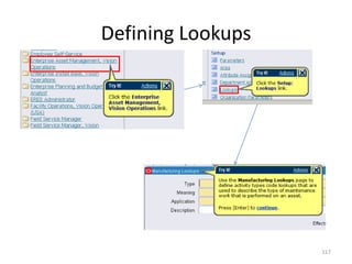 Defining Lookups




                   117
 