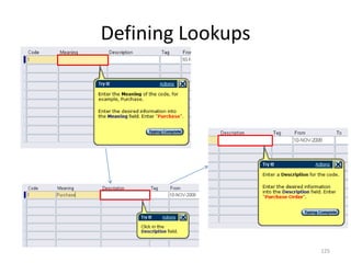 Defining Lookups




                   125
 