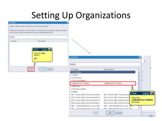 Setting Up Organizations




                           15
 