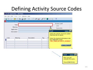 Defining Activity Source Codes




                                 151
 