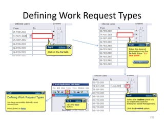 Defining Work Request Types




                              195
 