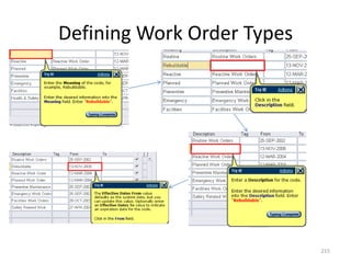 Defining Work Order Types




                            215
 