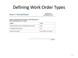 Defining Work Order Types




                            217
 