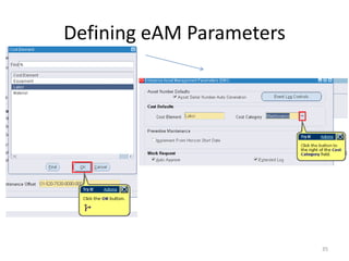 Defining eAM Parameters




                          35
 