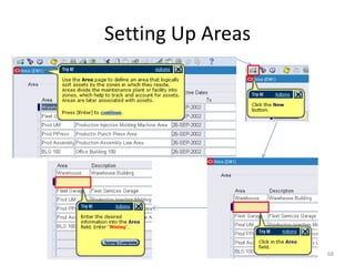 Setting Up Areas




                   68
 