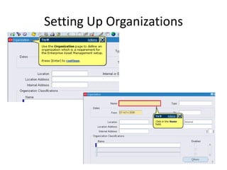 Setting Up Organizations




                           7
 