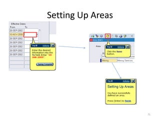 Setting Up Areas




                   71
 