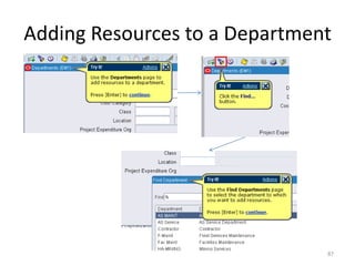 Adding Resources to a Department




                               87
 