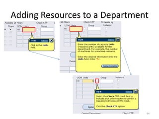 Adding Resources to a Department




                               94
 