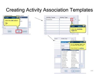 Creating Activity Association Templates

110

 