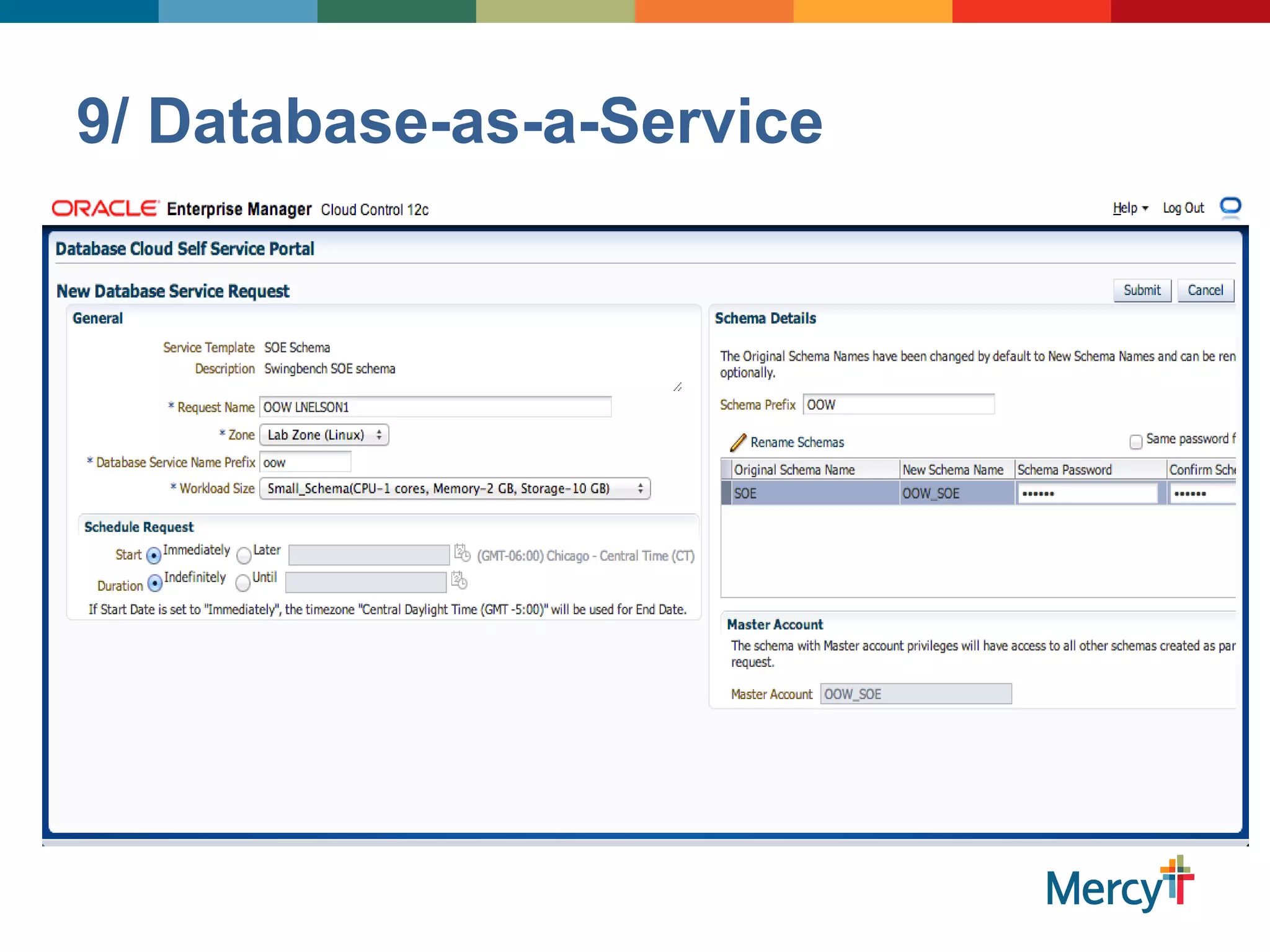 9/ Database-as-a-Service
• Database-as-a-Service
 