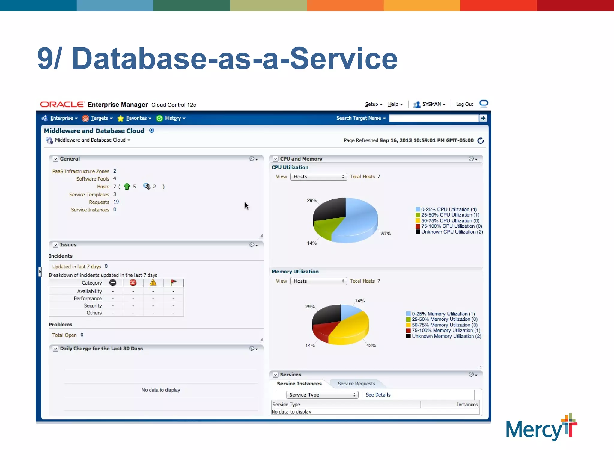 9/ Database-as-a-Service
• Database-as-a-Service
 