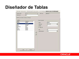Diseñador de Tablas 