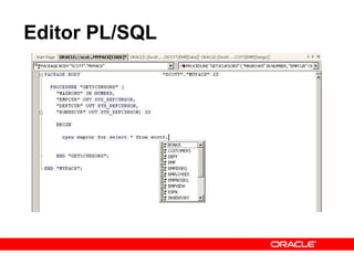 Editor PL/SQL  