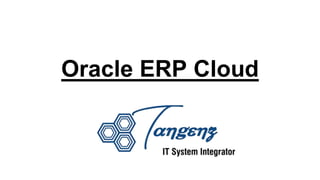 Oracle ERP Cloud
 