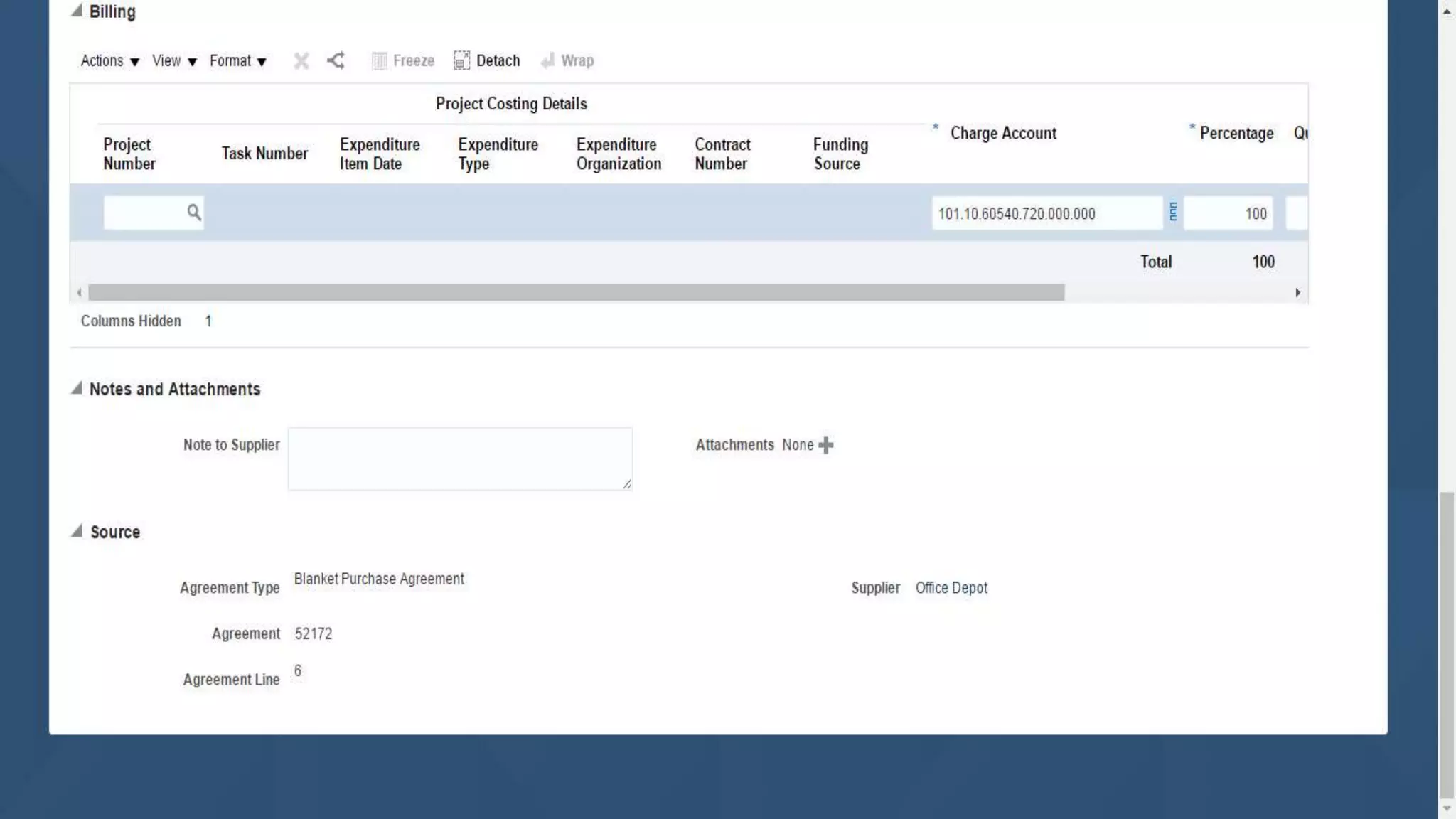 Oracle fusion financial  p2p cycle