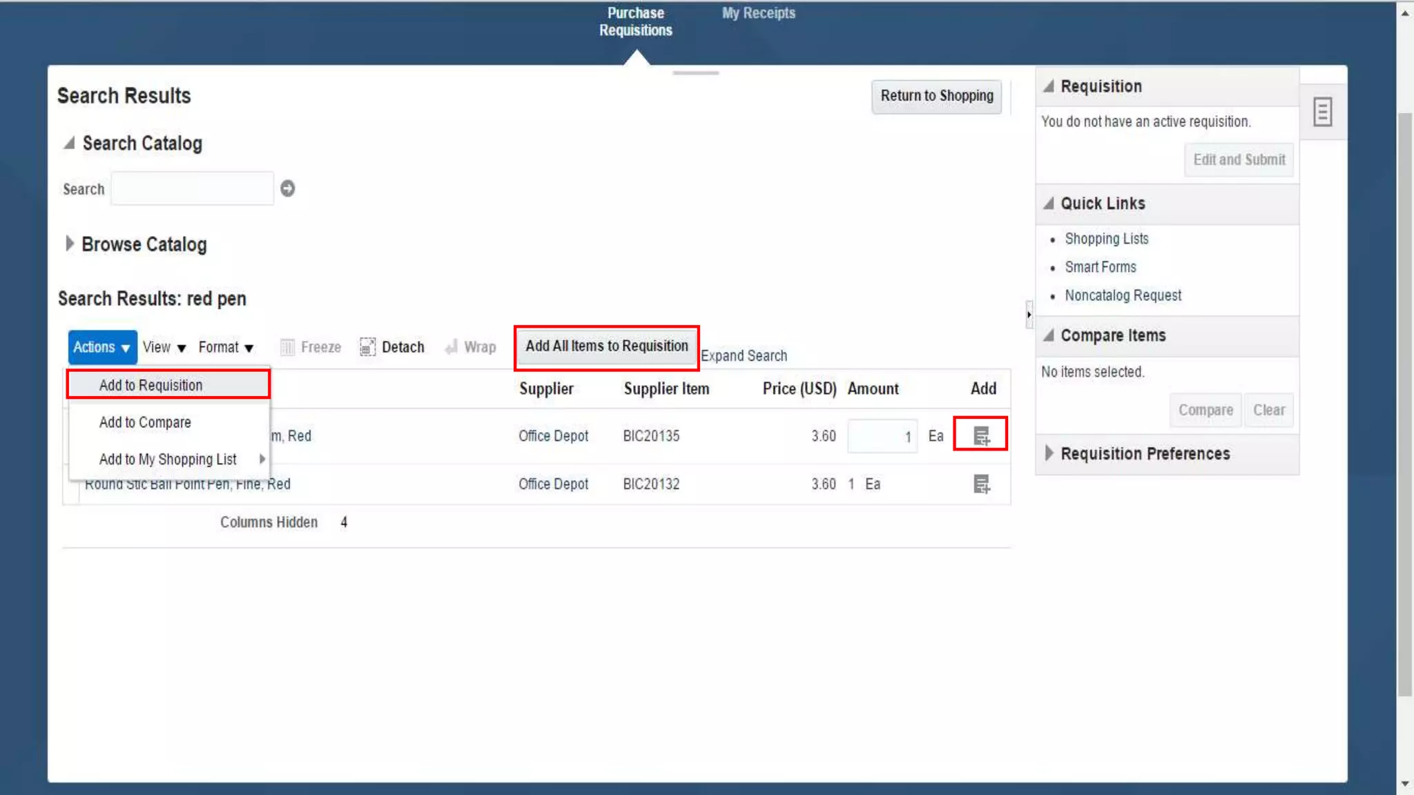 Oracle fusion financial  p2p cycle