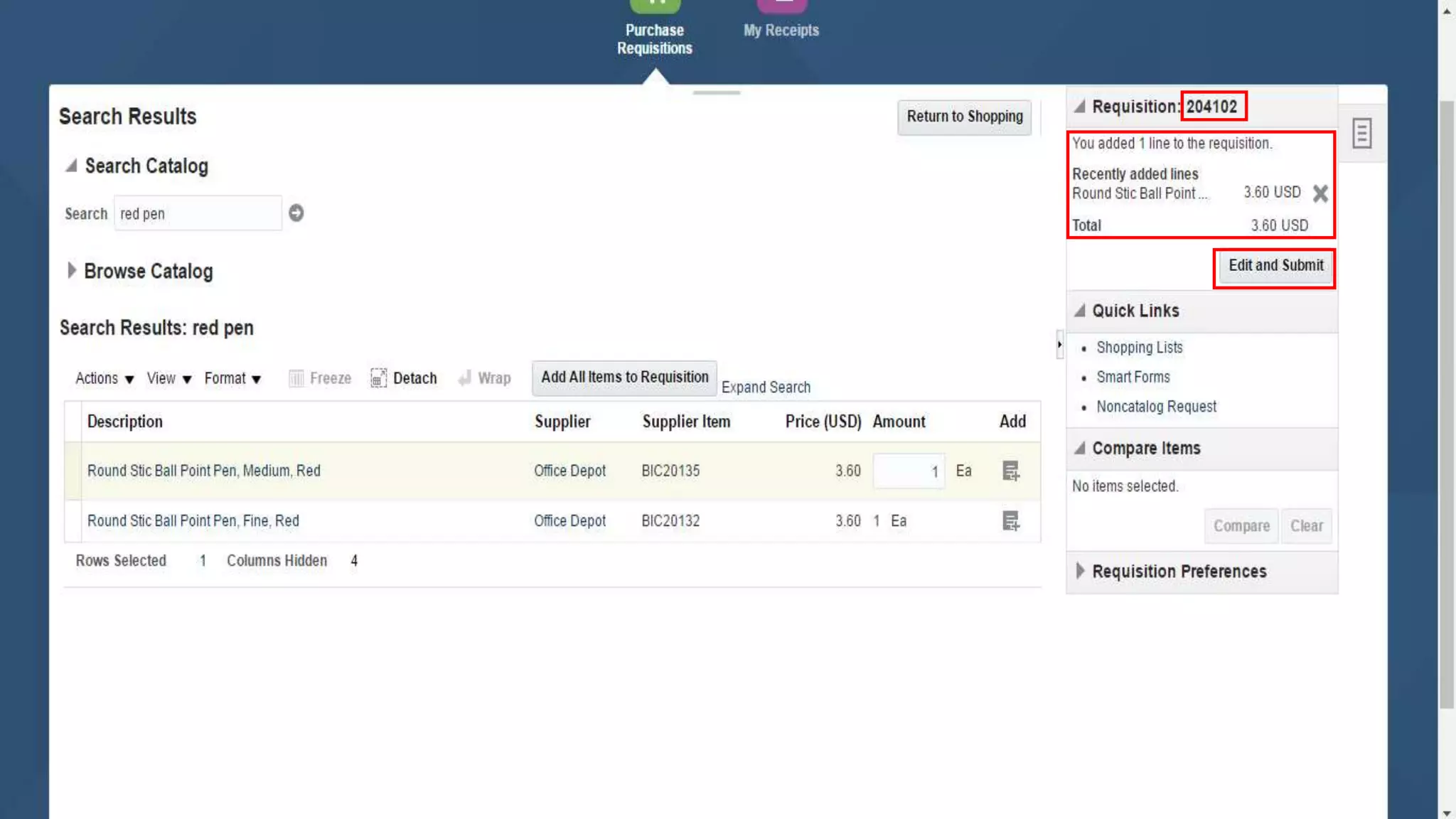 Oracle fusion financial  p2p cycle