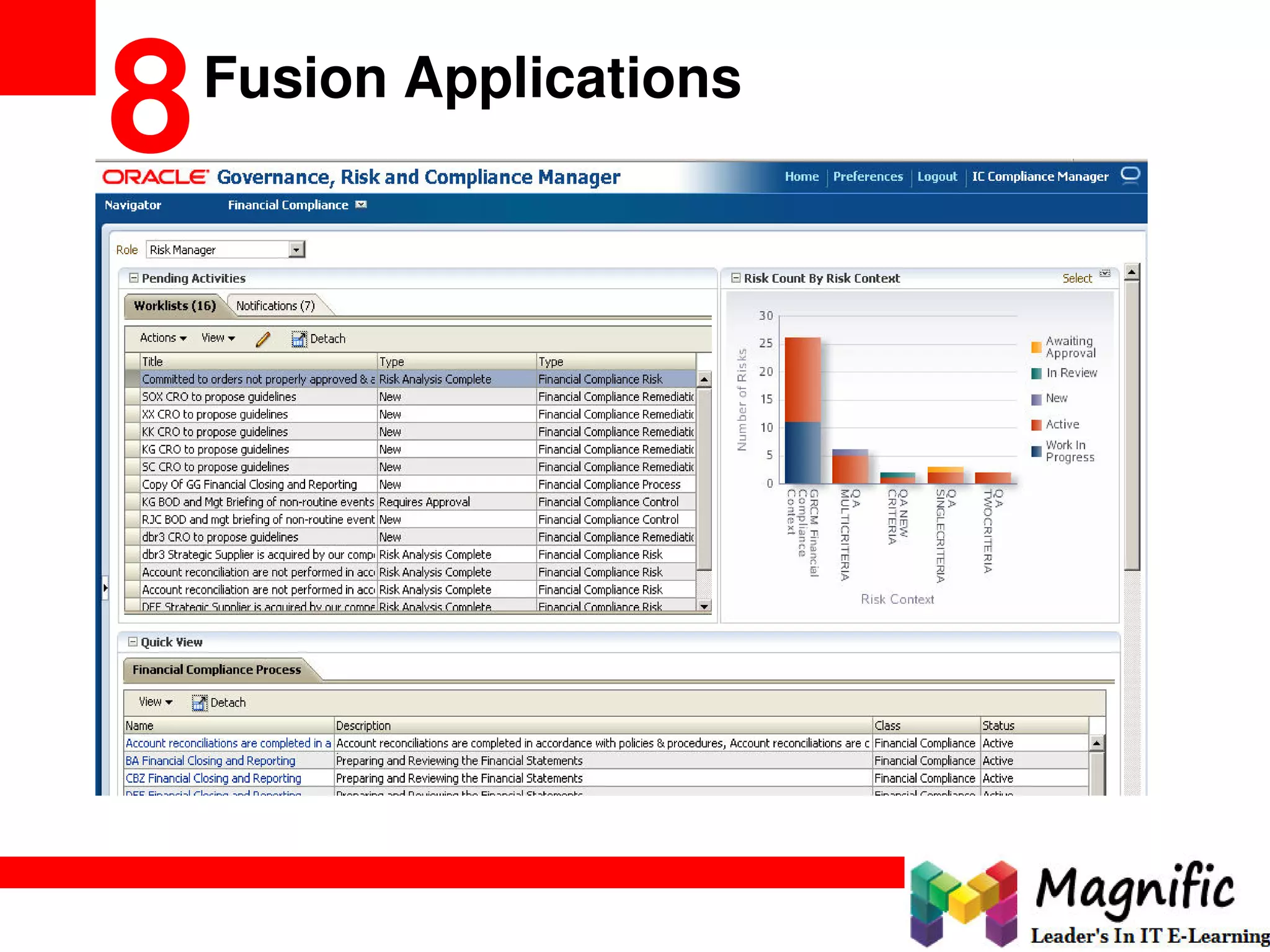 Fusion Applications
8
 