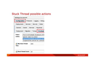 Stuck Thread possible actions
 