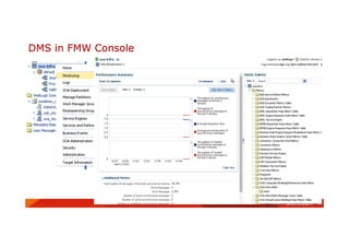 DMS in FMW Console
 