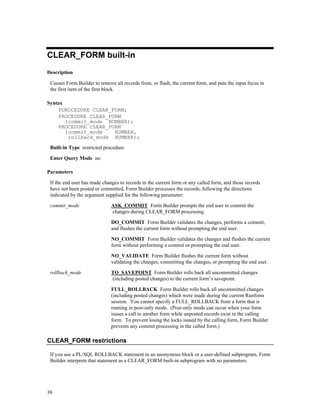 Oracle forms 6i | PDF