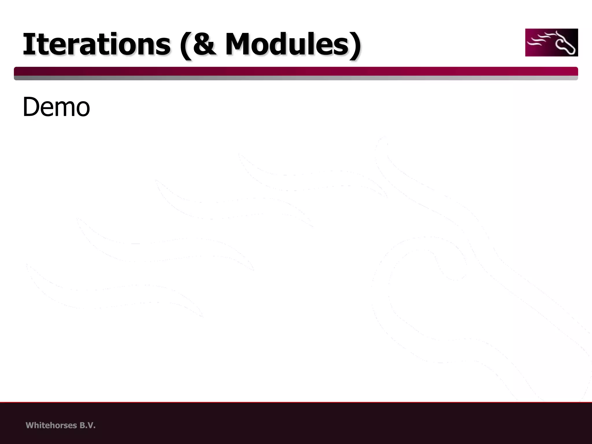 Iterations (& Modules)Demo