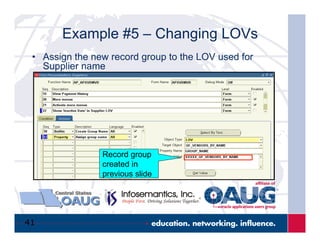 Oracle forms personalization | PDF