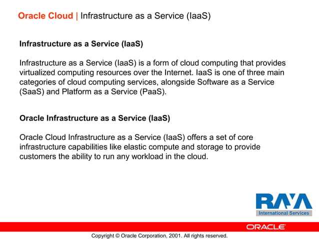 Oracle Fusion & Cloud Applications Overview