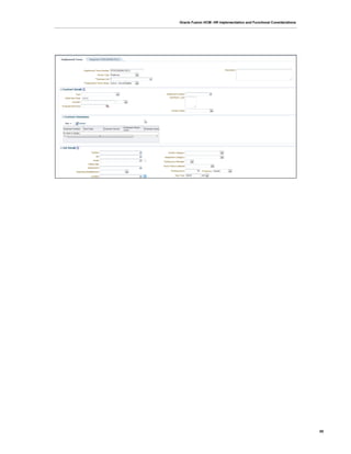 Oracle Fusion HCM: HR Implementation and Functional Considerations
55
 