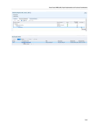 Oracle Fusion HRMS (UAE): Payroll Implementation and Functional Considerations
104
 