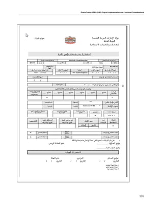 Oracle Fusion HRMS (UAE): Payroll Implementation and Functional Considerations
105
 