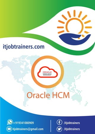 Oracle hcm syllabus