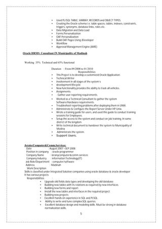 Oracle hcm track manager | PDF