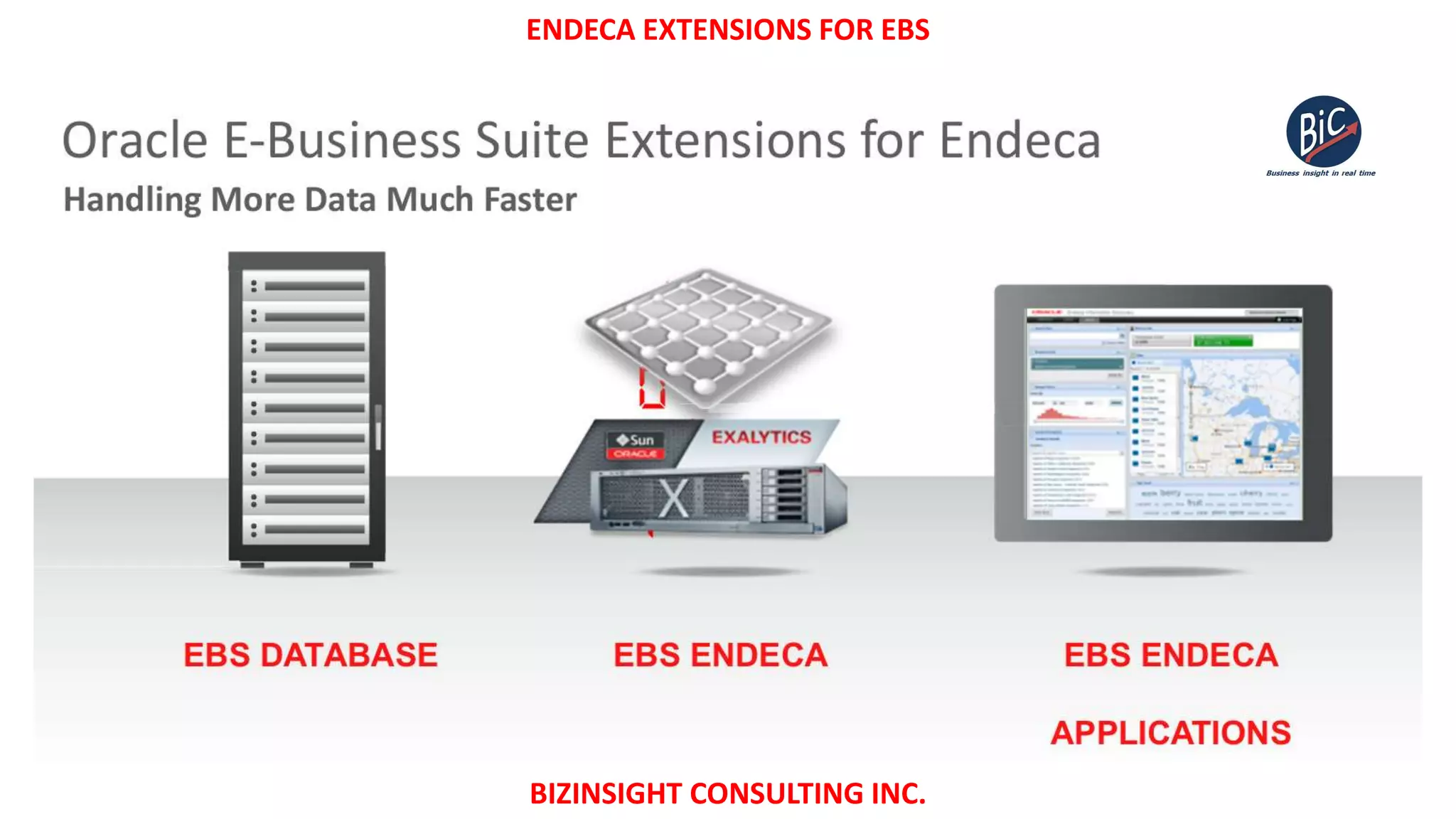 ENDECA EXTENSIONS FOR EBS
BIZINSIGHT CONSULTING INC.
 