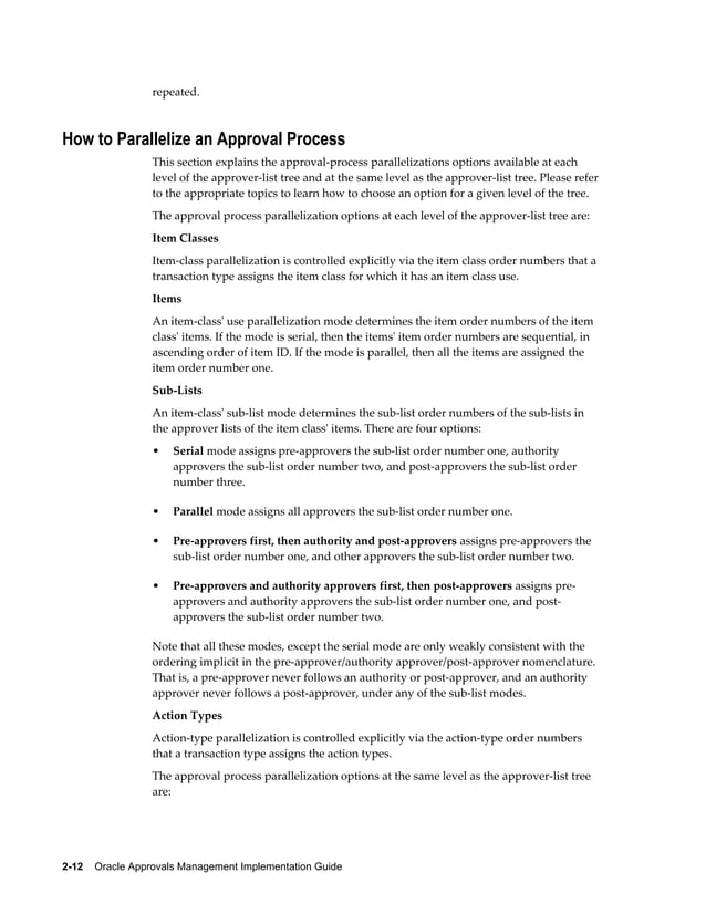 Oracle hrms approvals management implementation guide | PDF | Operating ...