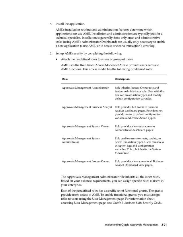 Oracle hrms approvals management implementation guide | PDF | Operating ...