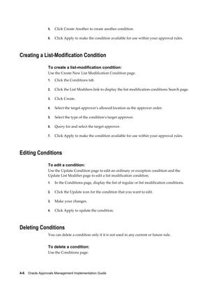 Oracle hrms approvals management implementation guide | PDF