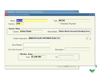 Navigation: Payroll Payment Methods
 