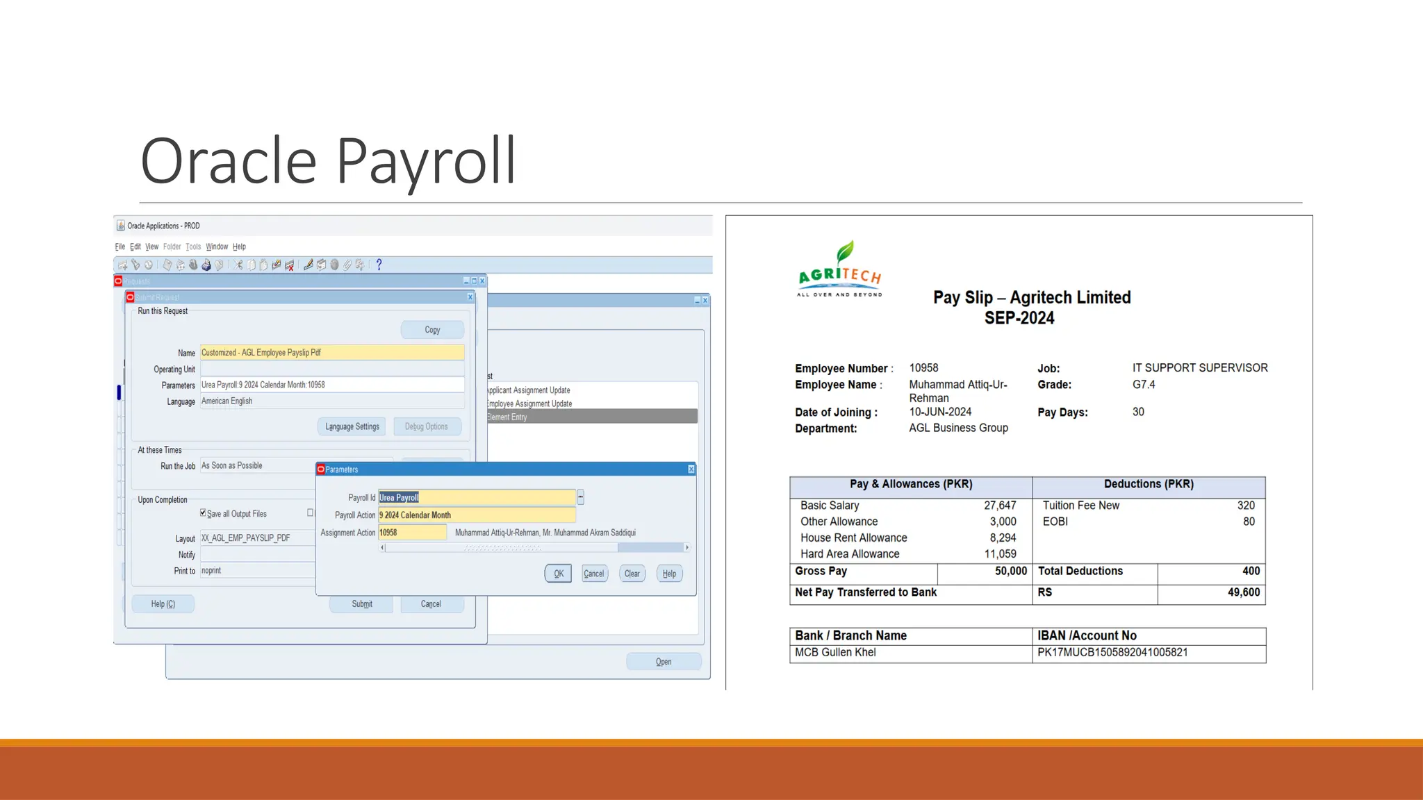 Oracle Payroll
 