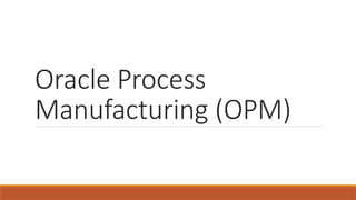 Oracle Human Resources OPM EAMbbbbbbbbbb | PPTX