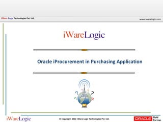 Oracle iProcurement in Purchasing Application 
