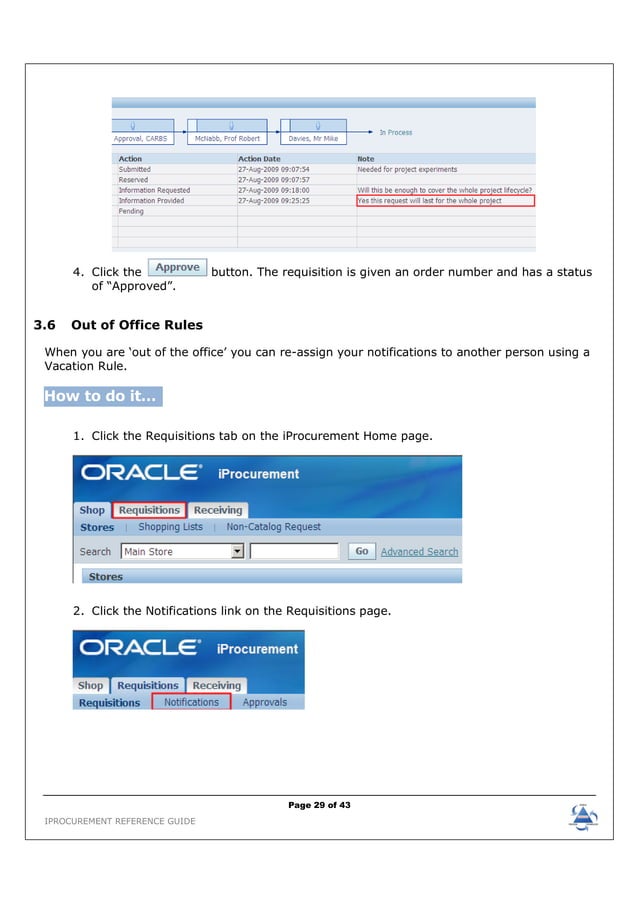 Oracle R12 iProcurement Reference Guide | PDF | Household Supplies ...
