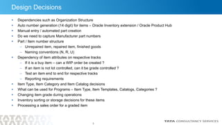 Oracle item master crp-0 (2) | PPTX | Technology & Computing